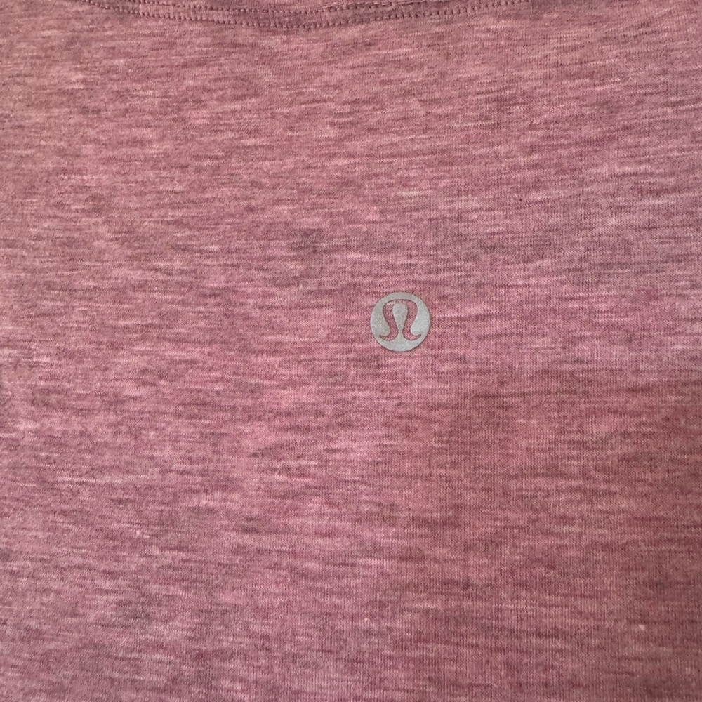 Lululemon Knot Gonna Fly Tank in Heathered Figue- Size 10? - Picture 6 of 11